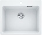  Evier en silgranit® puradur® Blanco Etagon 524543 couleur blanc 600x510 avec 1 cuve vidage automatique