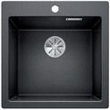  Evier en silgranit® puradur® Blanco Pleon 521504 couleur anthracite 515x510 avec 1 cuve vidage automatique