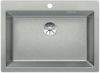  Evier en silgranit® puradur® Blanco Pleon 523046 couleur gris perle 700x510 avec 1 cuve vidage automatique