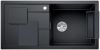 Evier en silgranit® puradur® Blanco Sity 525048 couleur anthracite 1000x500 avec 1 cuve vidage automatique