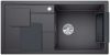 Evier en silgranit® puradur® Blanco Sity 525049 couleur gris rocher 1000x500 avec 1 cuve vidage automatique