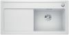 Evier en silgranit® puradur® Blanco Zenar 523948 couleur blanc 1000x510 avec 1 cuve vidage manuel