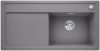 Evier en silgranit® puradur® Blanco Zenar 523946 couleur alumétallic 1000x510 avec 1 cuve vidage manuel