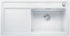 Evier en silgranit® puradur® Blanco Zenar 524056 couleur blanc 1000x510 avec 1 cuve vidage manuel