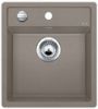 Evier en silgranit® puradur® Blanco Dalago 517317 couleur tartufo 780x510 avec 1 cuve vidage manuel