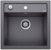 Evier en silgranit® puradur® Blanco Dalago 518848 couleur gris rocher 515x510 avec 1 cuve vidage manuel