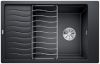 Evier en silgranit® puradur® Blanco Elon 524844 couleur anthracite 780x500 avec 1 cuve vidage automatique
