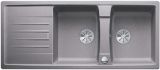Evier Blanco LEXA 8 S AlumÃ©tallic, reference 524972, dimensions 1160x500 mm