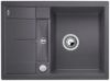 Evier en silgranit® puradur® Blanco Metra 519573 couleur gris rocher 680x500 avec 1 cuve vidage manuel