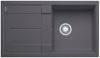  Evier en silgranit® puradur® Blanco Metra 518873 couleur gris rocher 860x500 avec 1 cuve vidage automatique