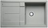  Evier en silgranit® puradur® Blanco Metra 520573 couleur gris perle 860x500 avec 1 cuve vidage automatique