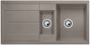  Evier en silgranit® puradur® Blanco Metra 517356 couleur tartufo 1000x500 avec 1 cuve vidage automatique