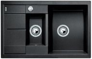  Evier en silgranit® puradur® Blanco Metra 513473 couleur anthracite 780x500 avec 1 cuve vidage manuel