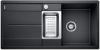 Evier en silgranit® puradur® Blanco Metra 519113 couleur anthracite 990x490 avec 1 cuve vidage manuel