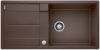 Evier en silgranit® puradur® Blanco Metra 519157 couleur café 990x490 avec 1 cuve vidage manuel