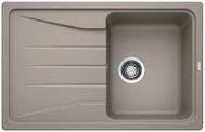  Evier en silgranit® puradur® Blanco Sona 520883 couleur tartufo 780x500 avec 1 cuve vidage automatique