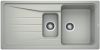 Evier en silgranit® puradur® Blanco Sona 520897 couleur gris perle 1000x500 avec 1 cuve vidage automatique