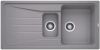 Evier en silgranit® puradur® Blanco Sona 520896 couleur alumétallic 1000x500 avec 1 cuve vidage automatique