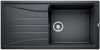 Evier en silgranit® puradur® Blanco Sona 520903 couleur anthracite 1000x500 avec 1 cuve vidage automatique