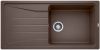 Evier en silgranit® puradur® Blanco Sona 520911 couleur café 1000x500 avec 1 cuve vidage automatique