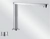  Mitigeur en inox Blanco Mitigeur 516672 finition surface métallique couleur chrome