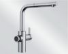 Mitigeur en inox Blanco Mitigeur + Douchette 525211 finition surface métallique couleur pvd ultraresist