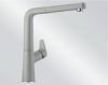 Mitigeur en inox Blanco Mitigeur + Douchette 521286 finition silgranit®-look couleur gris perle