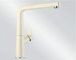  Mitigeur en inox Blanco Mitigeur + Douchette 521281 finition silgranit®-look couleur jasmin