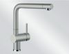 Mitigeur en inox Blanco Mitigeur 520746 finition silgranit®-look couleur gris perle