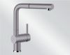 Mitigeur en inox Blanco Mitigeur + Douchette 516689 finition silgranit®-look couleur alumétallic