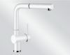 Mitigeur en inox Blanco Mitigeur + Douchette 516692 finition silgranit®-look couleur blanc