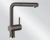 Mitigeur en inox Blanco Mitigeur + Douchette 516697 finition silgranit®-look couleur café