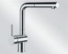 Mitigeur en inox Blanco Mitigeur + Douchette 514016 finition surface métallique couleur chrome