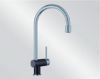 Mitigeur en inox Blanco Mitigeur + Douchette 512760 finition silgranit®-look bicolore couleur anthracite
