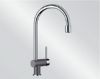 Mitigeur en inox Blanco Mitigeur + Douchette 518811 finition silgranit®-look bicolore couleur gris rocher