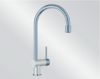Mitigeur en inox Blanco Mitigeur + Douchette 512754 finition silgranit®-look bicolore couleur blanc