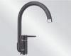 Mitigeur en inox Blanco Mitigeur 519736 finition silgranit®-look couleur gris rocher
