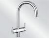 Mitigeur en inox Blanco Mitigeur 520840 finition surface métallique couleur chrome
