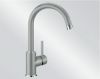 Mitigeur en inox Blanco Mitigeur 520748 finition silgranit®-look couleur gris perle