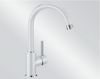 Mitigeur en inox Blanco Mitigeur 519418 finition silgranit®-look couleur blanc