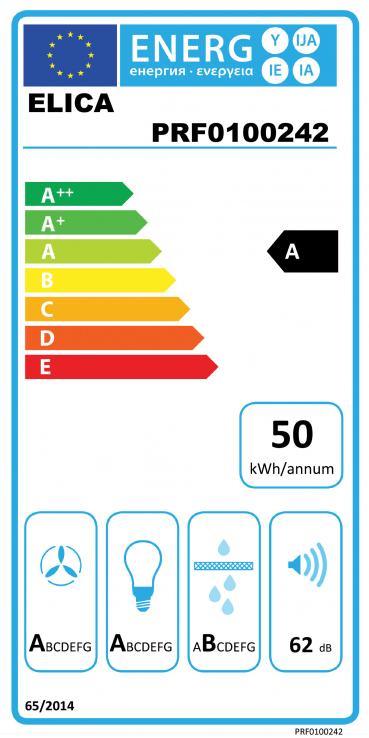 Vue 1 Hotte en non précisé Elica Spot Plus PRF0100242 couleur inox