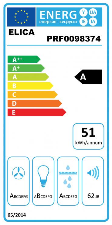 Vue 1 Hotte en non précisé Elica Nuage PRF0098374