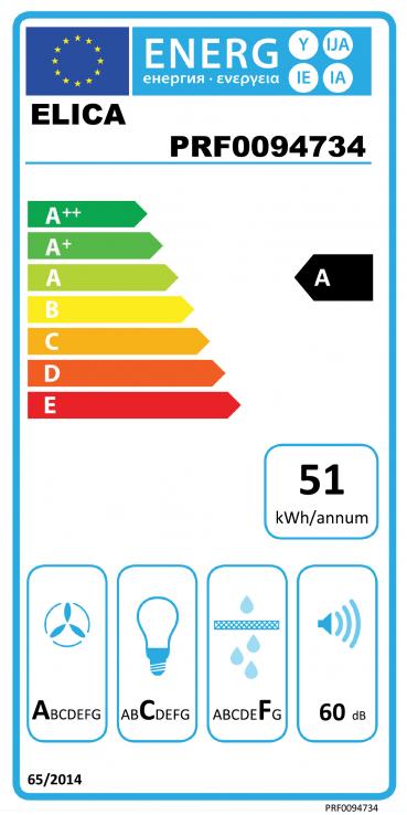 Vue 2 Hotte en non précisé Elica Om Air PRF0094734 couleur blanc