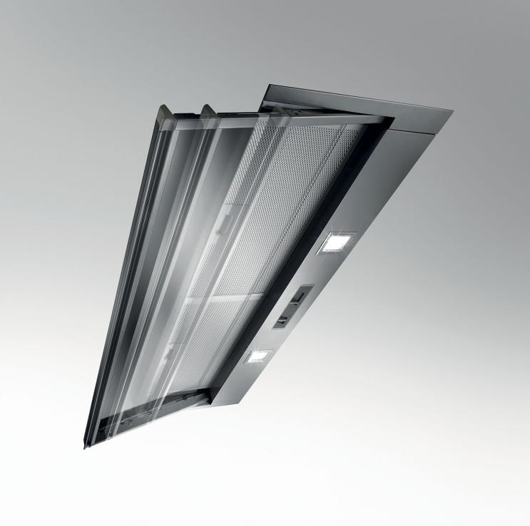 Vue 1 Hotte en non précisé Elica Ciak PRF0121068B couleur argent