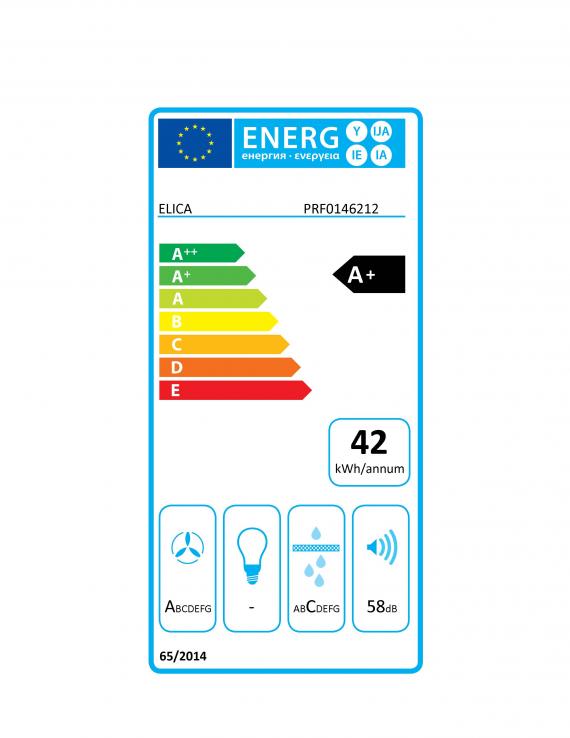 Vue 1 Hotte en non précisé Elica Nikolatesla Switch PRF0146210 couleur noir