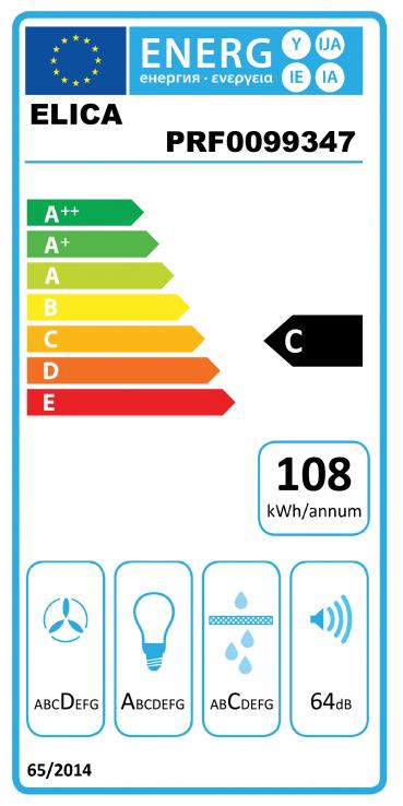 Vue 1 Hotte en non précisé Elica Sun PRF0099347A couleur inox