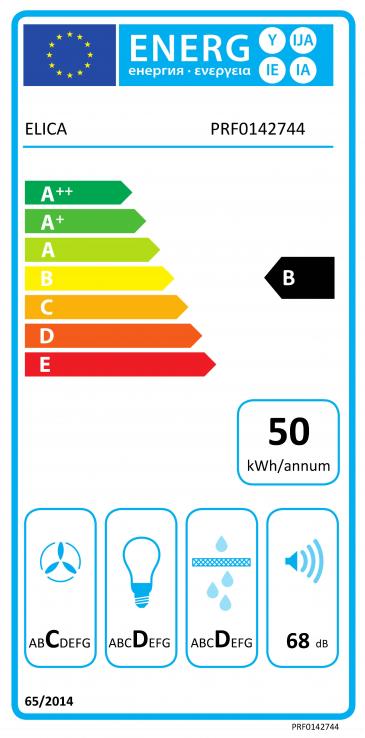 Vue 1 Hotte en non précisé Elica Era S PRF0142744 couleur inox