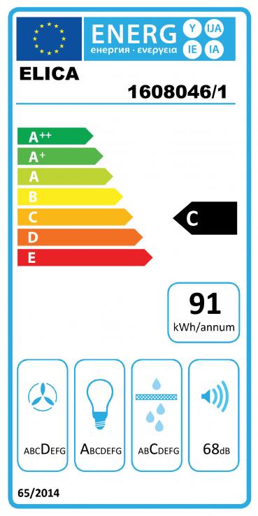 Vue 3 Hotte en non précisé Elica Hydra 1608046A couleur inox