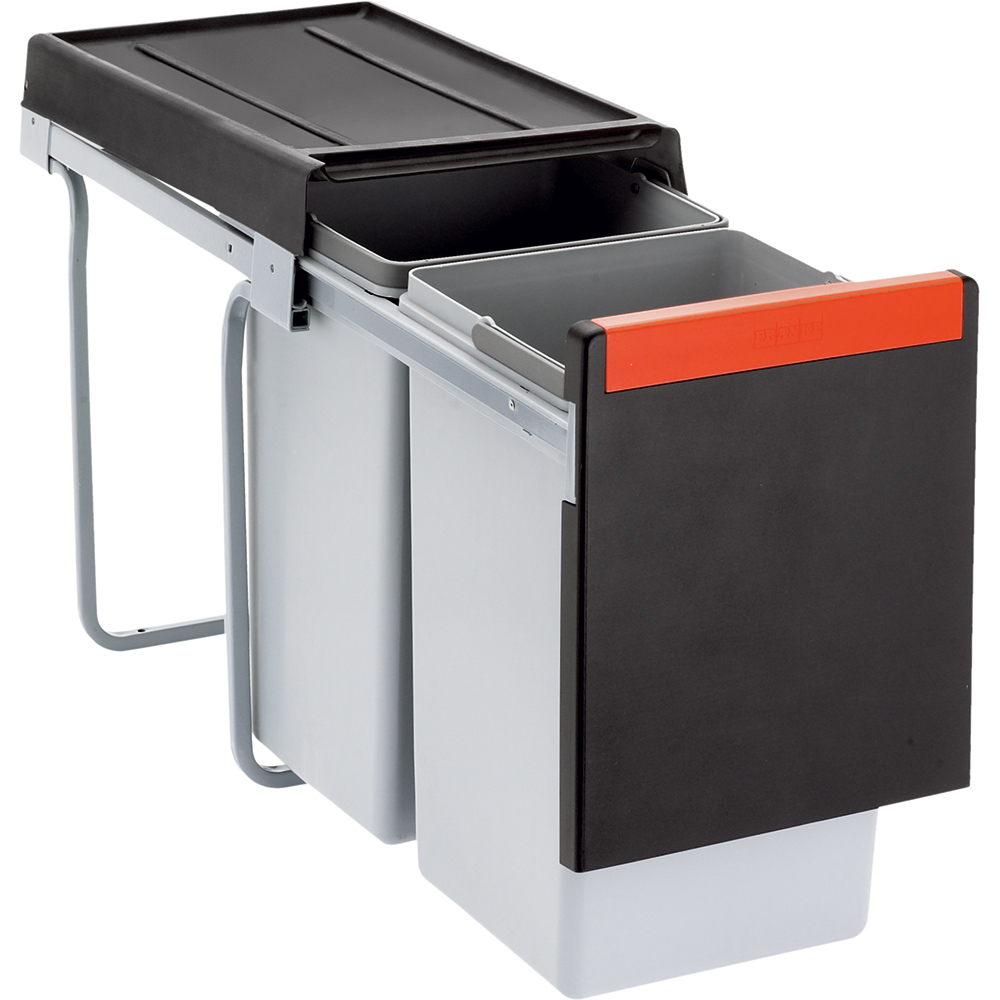 Accessoires Franke CUBE 30 1x20l, 1x10l GRIS MANU CUBE 015689 015689