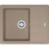  Evier en fragranit Franke BASIS 907877 couleur oyster 620x500 avec 1 cuve vidage automatique